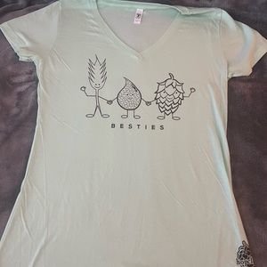 Mint Green Beer Graphic T